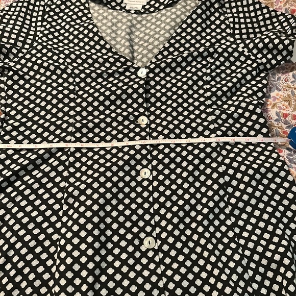 NEW RVCA Understated Women's Floral Black & White Mini Dress Size XL/14 - Picture 13 of 14